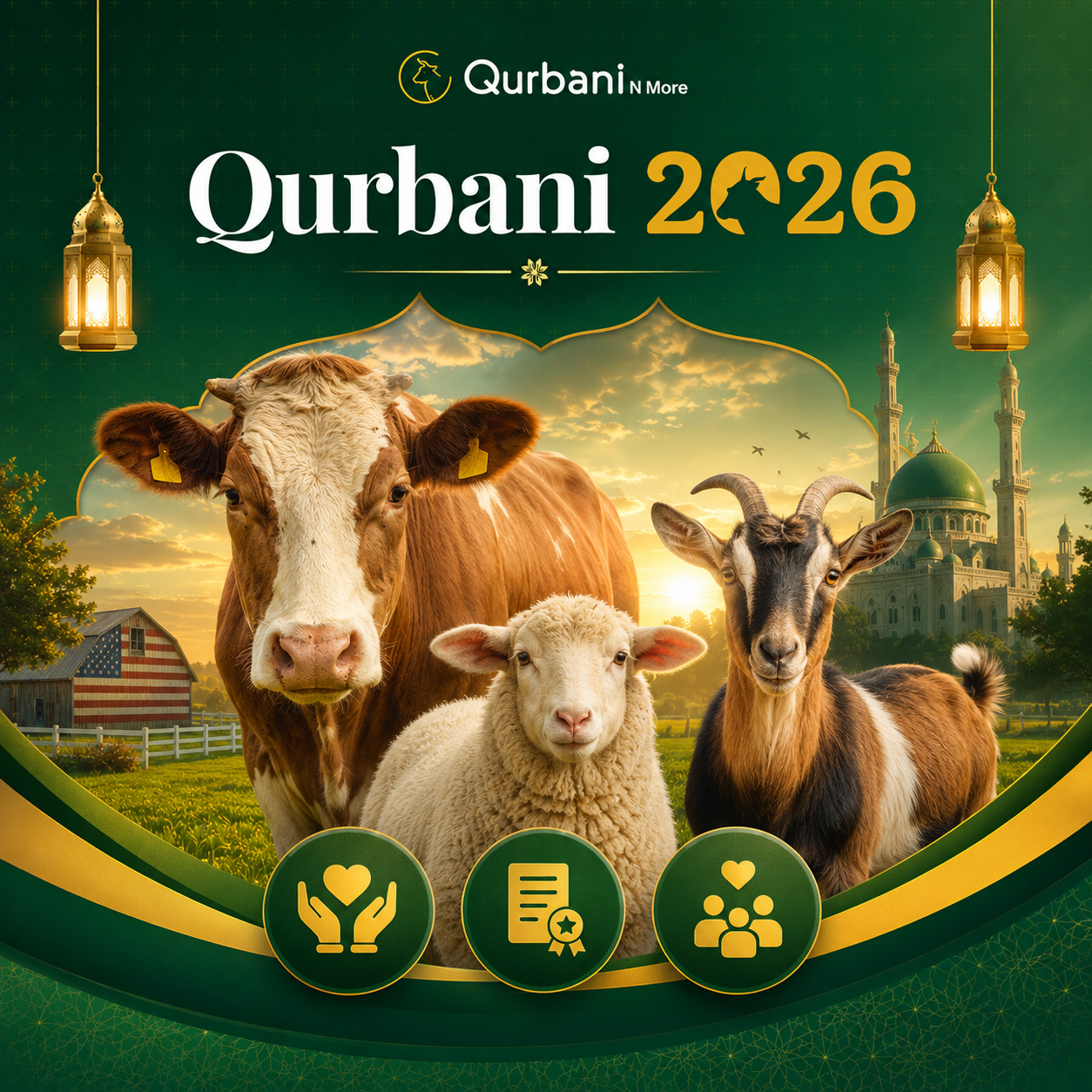 Qurbani N More halal meat preparation
